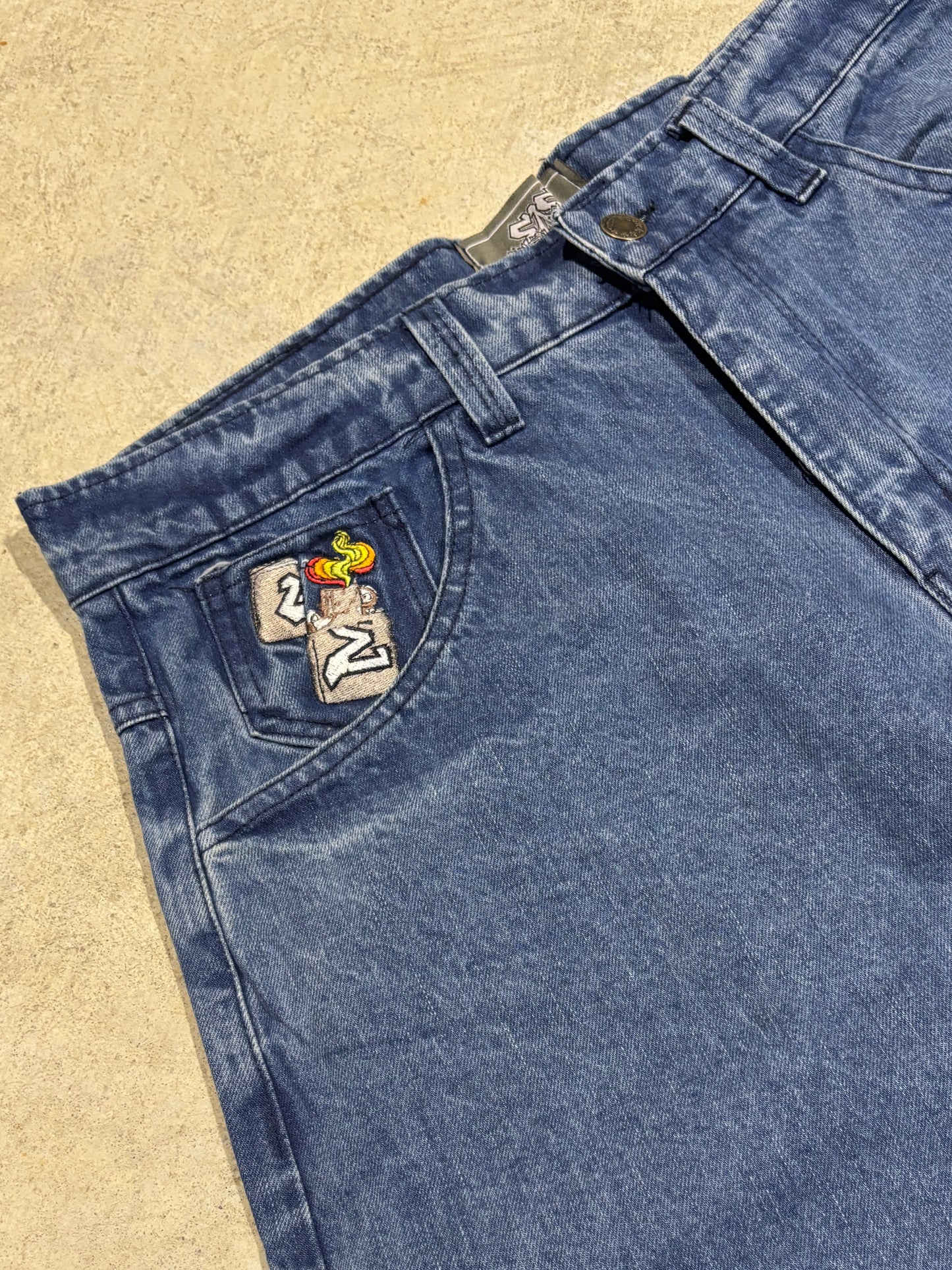 EAE Premium Heavyweight Jorts (Blue/Black)